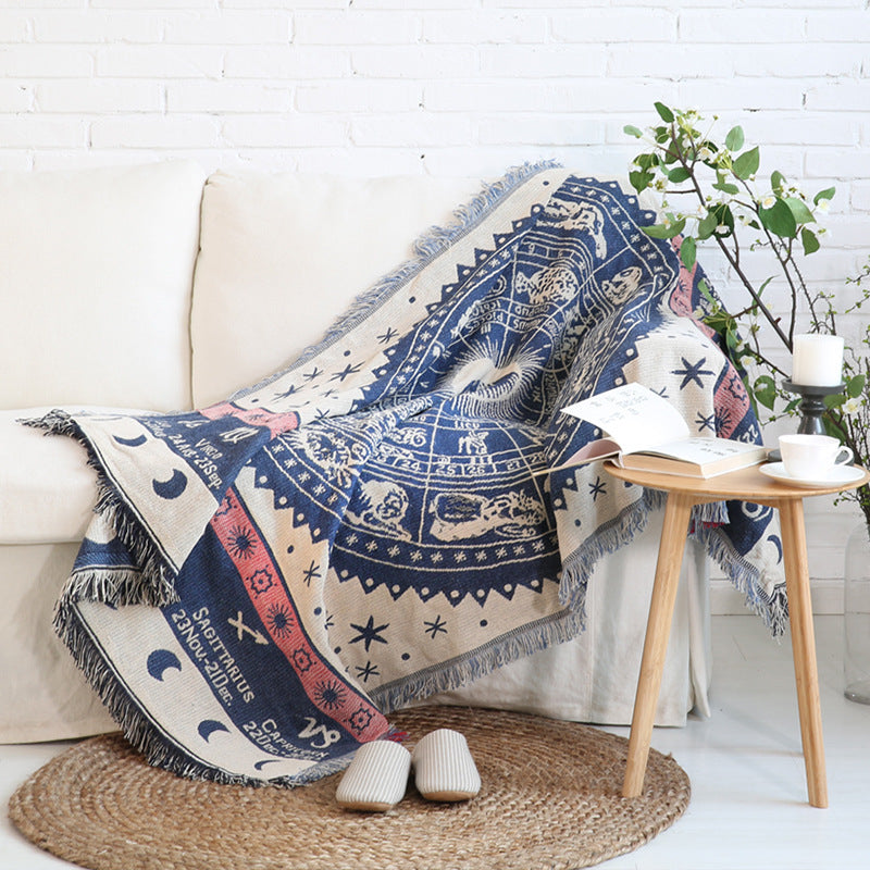 Anti-slip fabric sofa cushion sofa blanket Pi-Mart