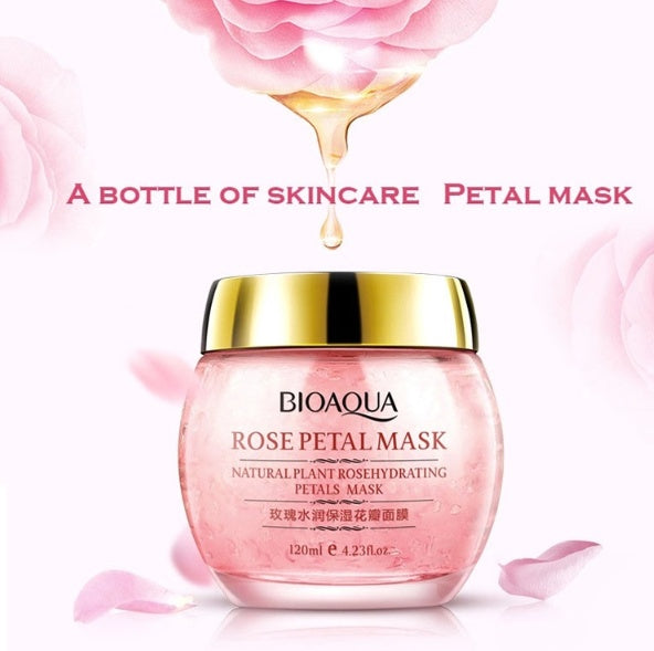 Rose Petal Mask Skin Care Sleep Mask Lootquake LLC