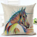 Horse pattern pillow pillowcase Lootquake LLC