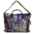 Canvas embroidered handbag Pi-Mart