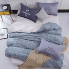Pure cotton four-piece set cotton bed linen duvet cover single Pi-Mart