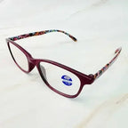 Paisley In Color Blue Light Reading Glasses