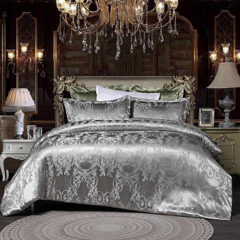 Jacquard duvet cover set Pi-Mart