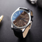 Retro Men's Watch Single Calendar Waterproof Belt Pi-Mart