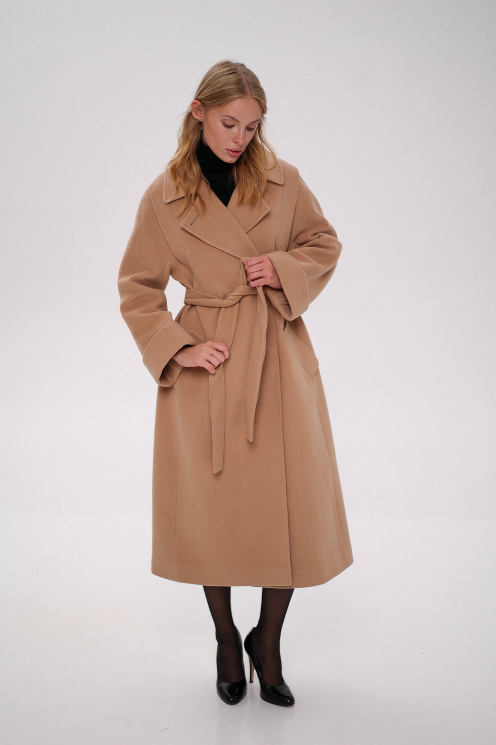 Florence Classic Cashmere Wool Blend Overcoat - SJB-DIAMOND ELITES