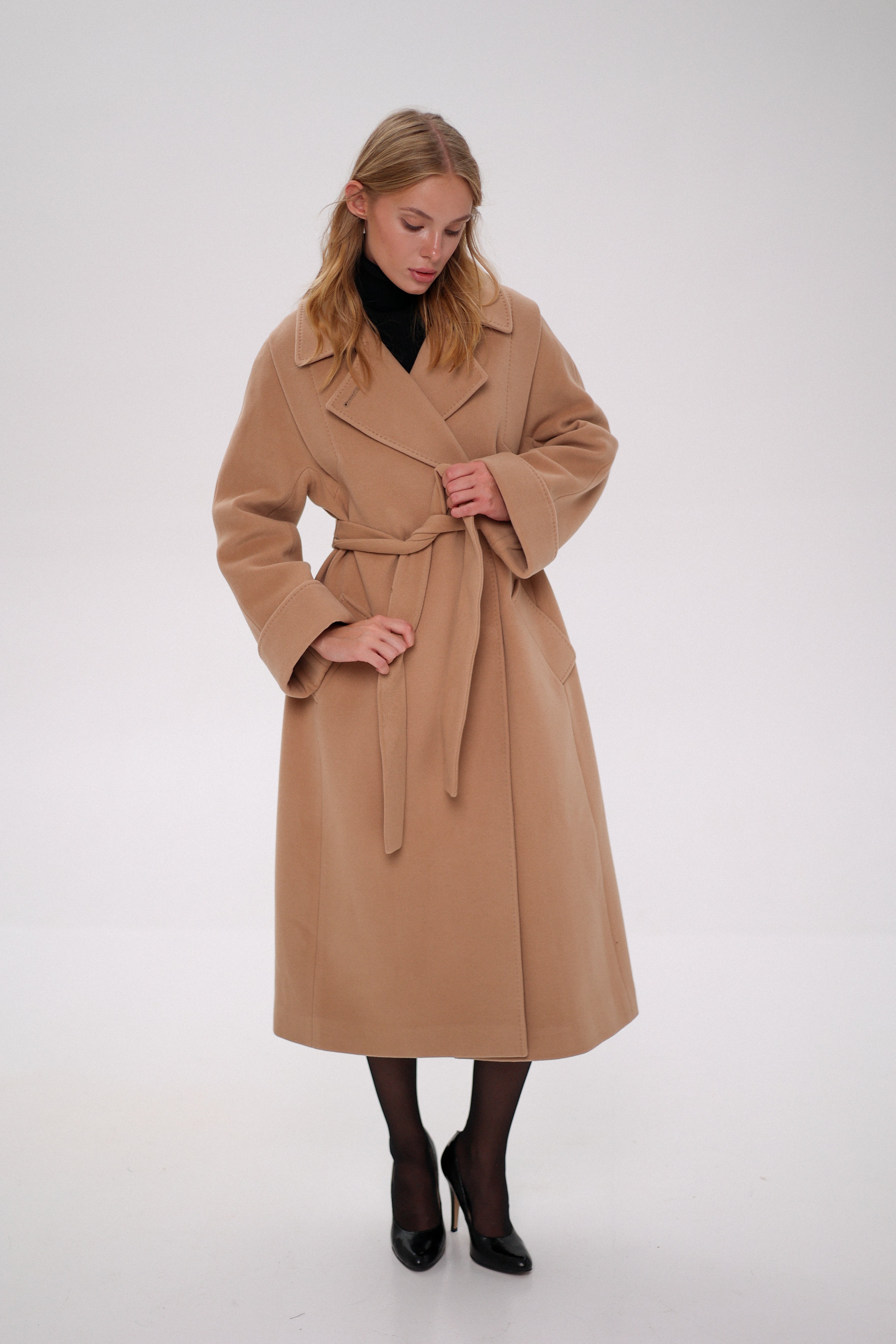 Florence Classic Cashmere Wool Blend Overcoat - SJB-DIAMOND ELITES