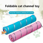 2/3/4/5 Holes Pet Cat Tunnel Toys Foldable Pet Cat Kitty Training Interactive Fun Toy For Cats Rabbit Animal Play Tunnel Tube For Cats Tunnels for Indoor Cats Cat Tube Collapsible 3 Way Pet Tunnel Great Toy for Cats Stevvex