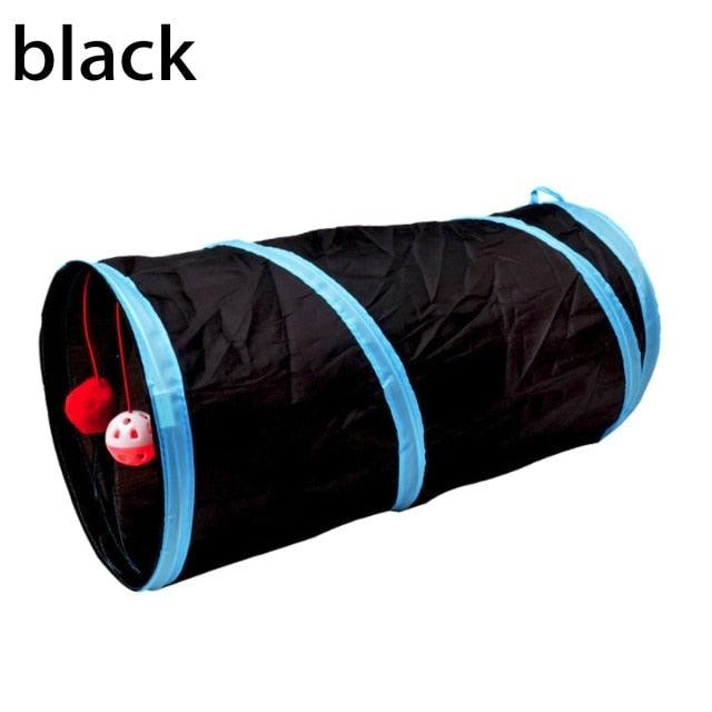 2/3/4/5 Holes Pet Cat Tunnel Toys Foldable Pet Cat Kitty Training Interactive Fun Toy For Cats Rabbit Animal Play Tunnel Tube For Cats Tunnels for Indoor Cats Cat Tube Collapsible 3 Way Pet Tunnel Great Toy for Cats Stevvex