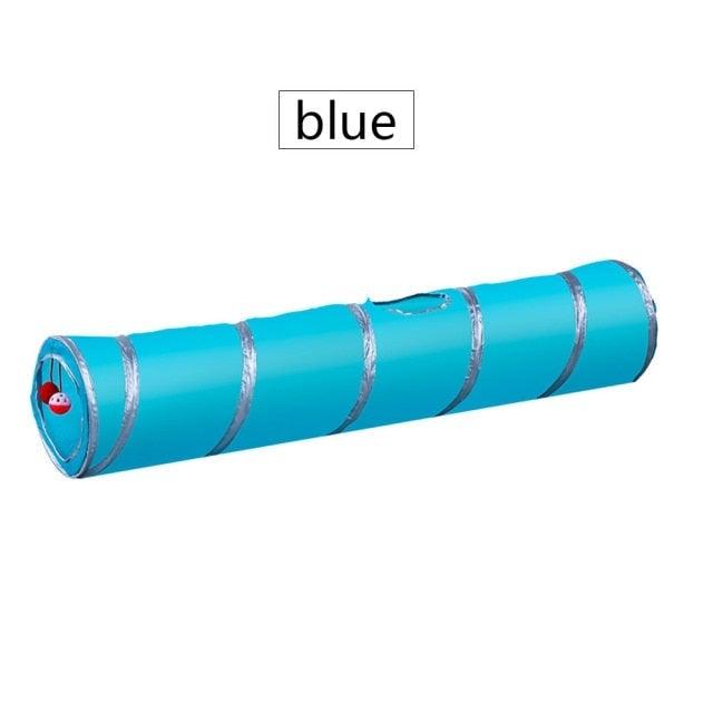2/3/4/5 Holes Pet Cat Tunnel Toys Foldable Pet Cat Kitty Training Interactive Fun Toy For Cats Rabbit Animal Play Tunnel Tube For Cats Tunnels for Indoor Cats Cat Tube Collapsible 3 Way Pet Tunnel Great Toy for Cats Stevvex