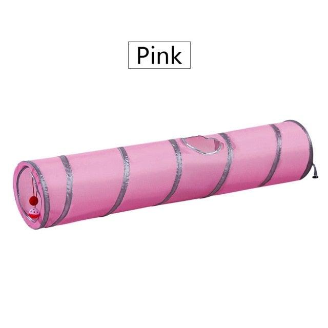 2/3/4/5 Holes Pet Cat Tunnel Toys Foldable Pet Cat Kitty Training Interactive Fun Toy For Cats Rabbit Animal Play Tunnel Tube For Cats Tunnels for Indoor Cats Cat Tube Collapsible 3 Way Pet Tunnel Great Toy for Cats Stevvex