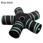 2/3/4/5 Holes Pet Cat Tunnel Toys Foldable Pet Cat Kitty Training Interactive Fun Toy For Cats Rabbit Animal Play Tunnel Tube For Cats Tunnels for Indoor Cats Cat Tube Collapsible 3 Way Pet Tunnel Great Toy for Cats Stevvex