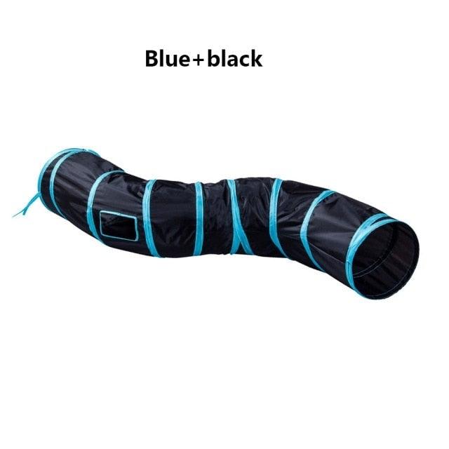 2/3/4/5 Holes Pet Cat Tunnel Toys Foldable Pet Cat Kitty Training Interactive Fun Toy For Cats Rabbit Animal Play Tunnel Tube For Cats Tunnels for Indoor Cats Cat Tube Collapsible 3 Way Pet Tunnel Great Toy for Cats Stevvex