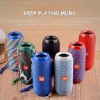 Wireless Bluetooth Speaker 10W Waterproof Column Subwoofer Portable Soundbar