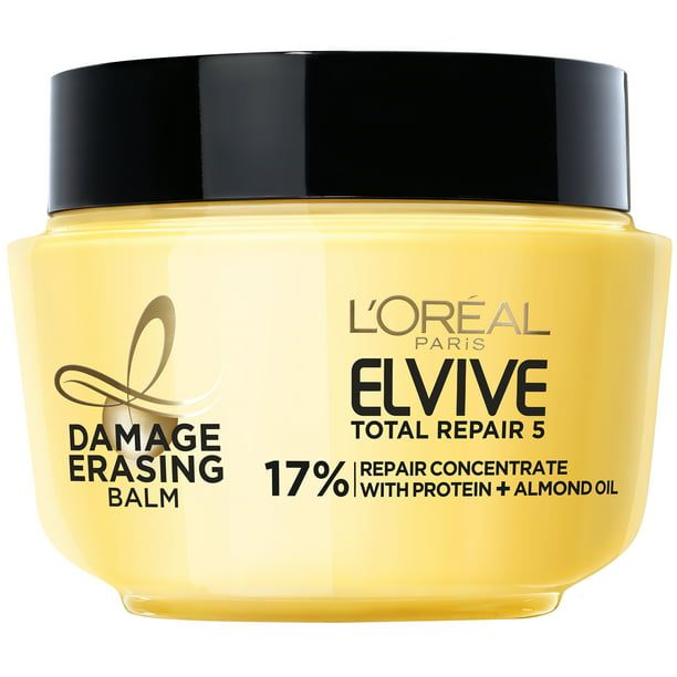 L'Oreal Paris Elvive Total Repair 5 Protein and Almond Oil Rinse Out Treatment; 8.5 fl oz EasyOptionXY LLC