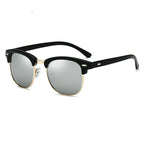 Universal Polarized Elegant and Luxury Brand Design Eye Retro Sunglasses For  Women and Man Semi Rimless Classic Men Sunglasses Oculos De Sol With UV400 Protection - SJB-DIAMOND ELITES