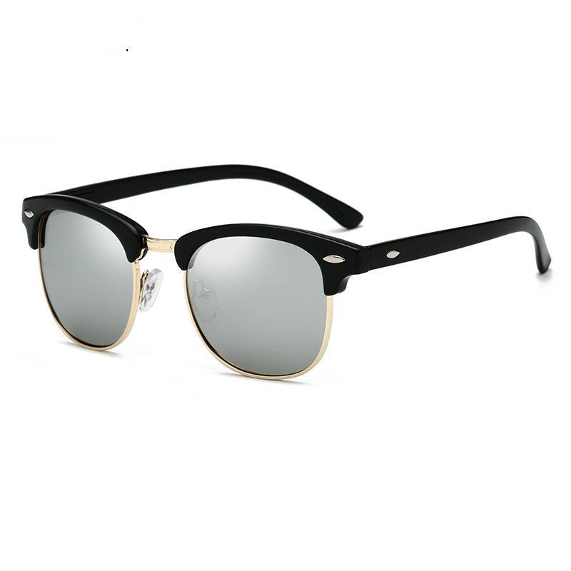 Universal Polarized Elegant and Luxury Brand Design Eye Retro Sunglasses For  Women and Man Semi Rimless Classic Men Sunglasses Oculos De Sol With UV400 Protection - SJB-DIAMOND ELITES
