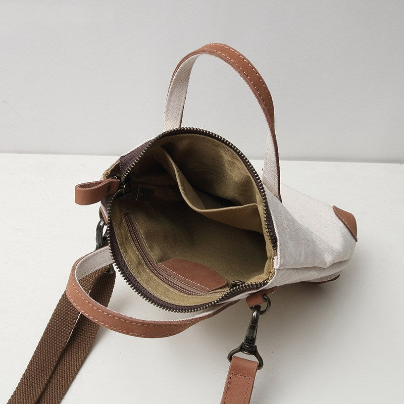Mini canvas handbag Pi-Mart