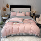 Four-piece Cotton Bedding Embroidery Kit Pi-Mart