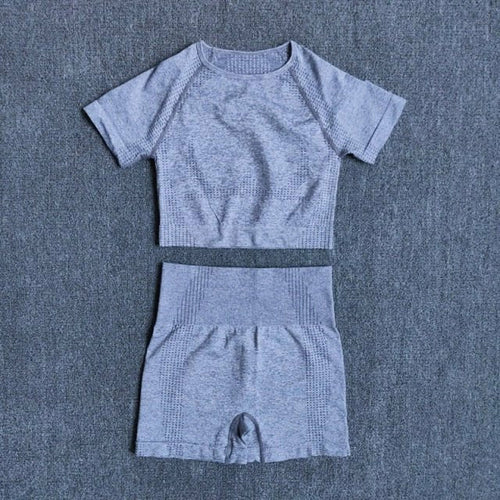 FlexFit Seamless Women’s Yoga Set: Comfort & Style - SJB-DIAMOND ELITES