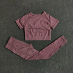 FlexFit Seamless Women’s Yoga Set: Comfort & Style - SJB-DIAMOND ELITES