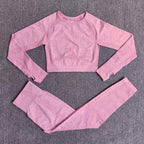 FlexFit Seamless Women’s Yoga Set: Comfort & Style - SJB-DIAMOND ELITES