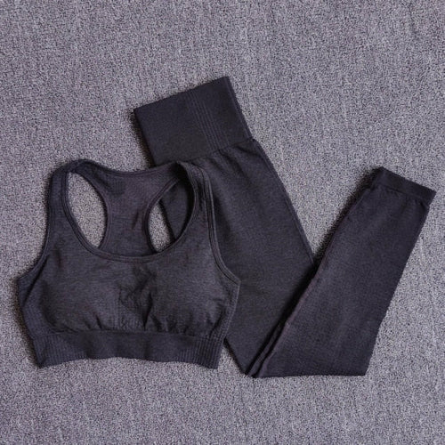 FlexFit Seamless Women’s Yoga Set: Comfort & Style - SJB-DIAMOND ELITES