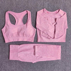 FlexFit Seamless Women’s Yoga Set: Comfort & Style - SJB-DIAMOND ELITES