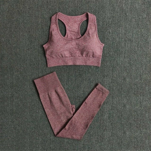 FlexFit Seamless Women’s Yoga Set: Comfort & Style - SJB-DIAMOND ELITES