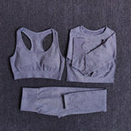 FlexFit Seamless Women’s Yoga Set: Comfort & Style - SJB-DIAMOND ELITES