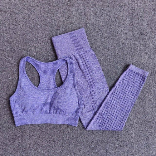 FlexFit Seamless Women’s Yoga Set: Comfort & Style - SJB-DIAMOND ELITES