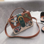 Embroidered handbag Pi-Mart