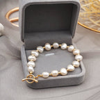 Freshwater Pearl Bracelet Female 14k Real Gold Pi-Mart