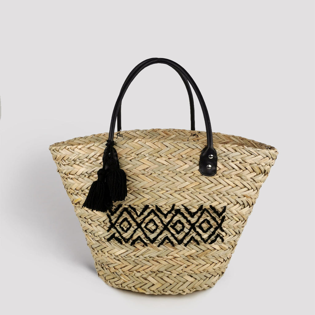 Straw beach handbag Pi-Mart