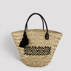 Straw beach handbag Pi-Mart