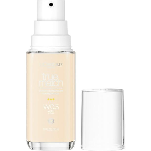 L'Oreal Paris True Match Super-Blendable Foundation; W0.5 Warm Light; 1 fl oz EasyOptionXY LLC
