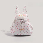 Cute small backpack for girls teens, floral canvas backpack, cute girl backpack, commuter versatile school bag for girls