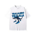 Tralalero Tralala Funny Shark Meme T-shirt Gifts Women's Fashion Gothic Vintage T-shirts Casual T Shirt Pi-Mart