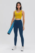 Millennia Scoop Back Sports Bra THRIXINE