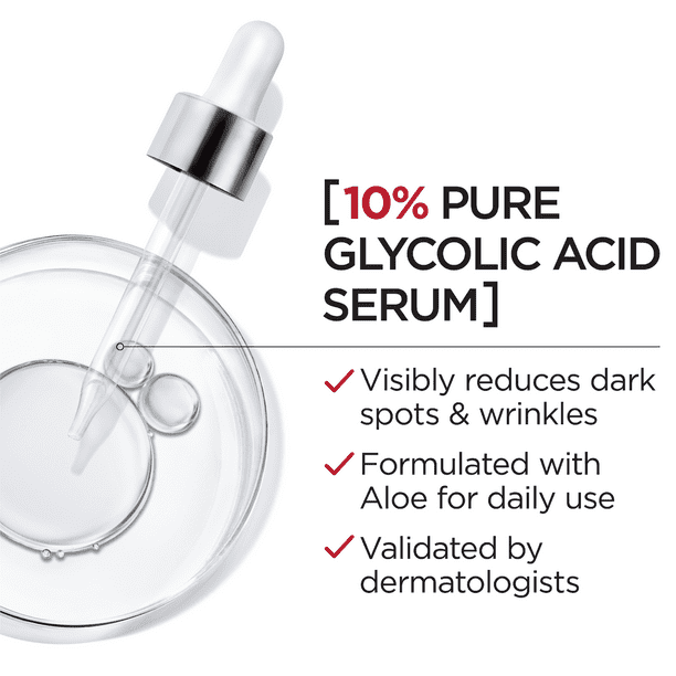 L'Oreal Paris Revitalift Pure Glycolic Acid Face Serum; 1 fl oz EasyOptionXY LLC