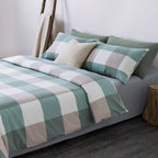 Water pure cotton 4-piece bedding sheet quilt cover cotton set Pi-Mart