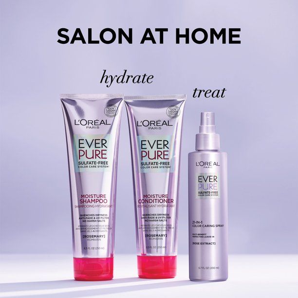 L'Oreal Paris EverPure Moisture Sulfate Free Shampoo for Dry Hair; 8.5 fl oz EasyOptionXY LLC