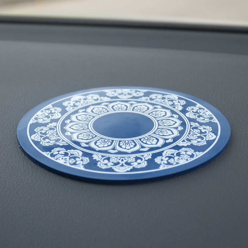 Car Mobile Phone Anti-Slip Mat Round Pi-Mart