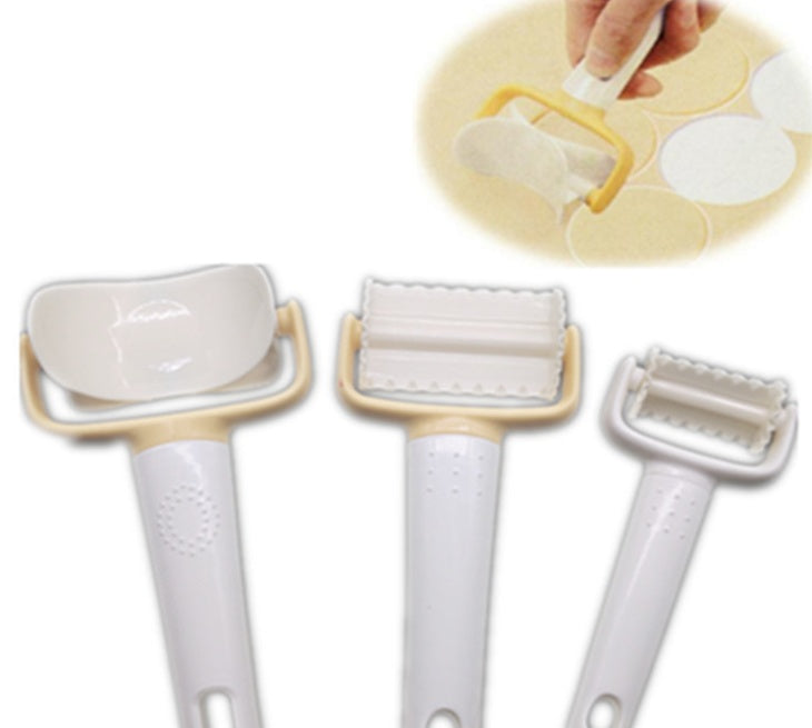 Plastic biscuit moulding machine, round roll cutting knife, sugar cake embossing  DIY baking tool