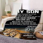 1pc Gift For Son Blanket Birthday Gifts For Son Graduation Gifts For Son Son Gifts From Mother For His Birthday To My Son Best Gift Ideas For Son Lootquake LLC