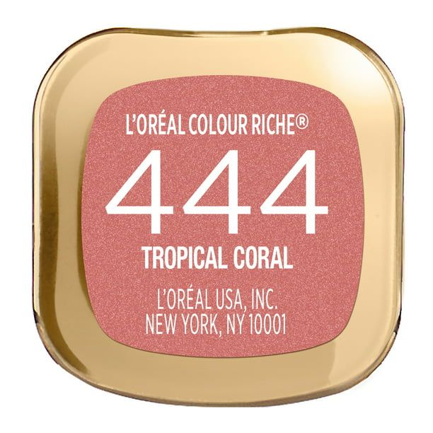 L'Oreal Paris Colour Riche Original Satin Soft Lipstick, Tropical Coral, 0.13 oz - SJB-DIAMOND ELITES
