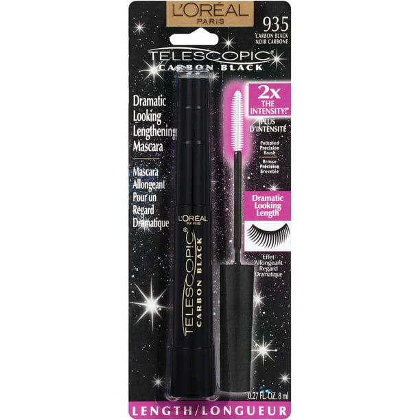 L'Oreal Paris Telescopic Waterproof Mascara, Carbon Black - SJB-DIAMOND ELITES