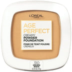 L'Oreal Paris Age Perfect Serum Creamy Foundation Makeup, 310 Nude Beige, 0.31 fl oz - SJB-DIAMOND ELITES