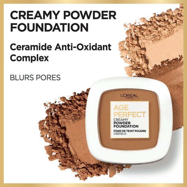 L'Oreal Paris Age Perfect Serum Creamy Foundation Makeup, 310 Nude Beige, 0.31 fl oz - SJB-DIAMOND ELITES