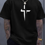 Men's Printed Casual T-shirt – Street Style