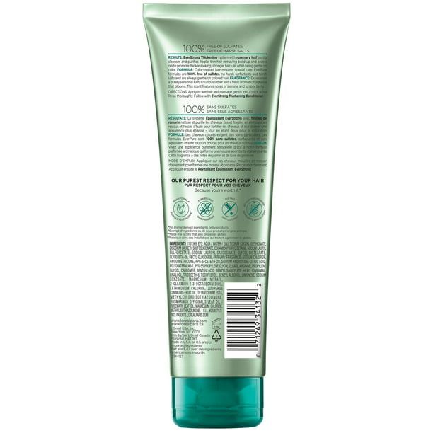 L'Oreal Paris EverStrong Thickening Sulfate Free Shampoo for Thin hair, 8.5 fl oz EasyOptionXY LLC